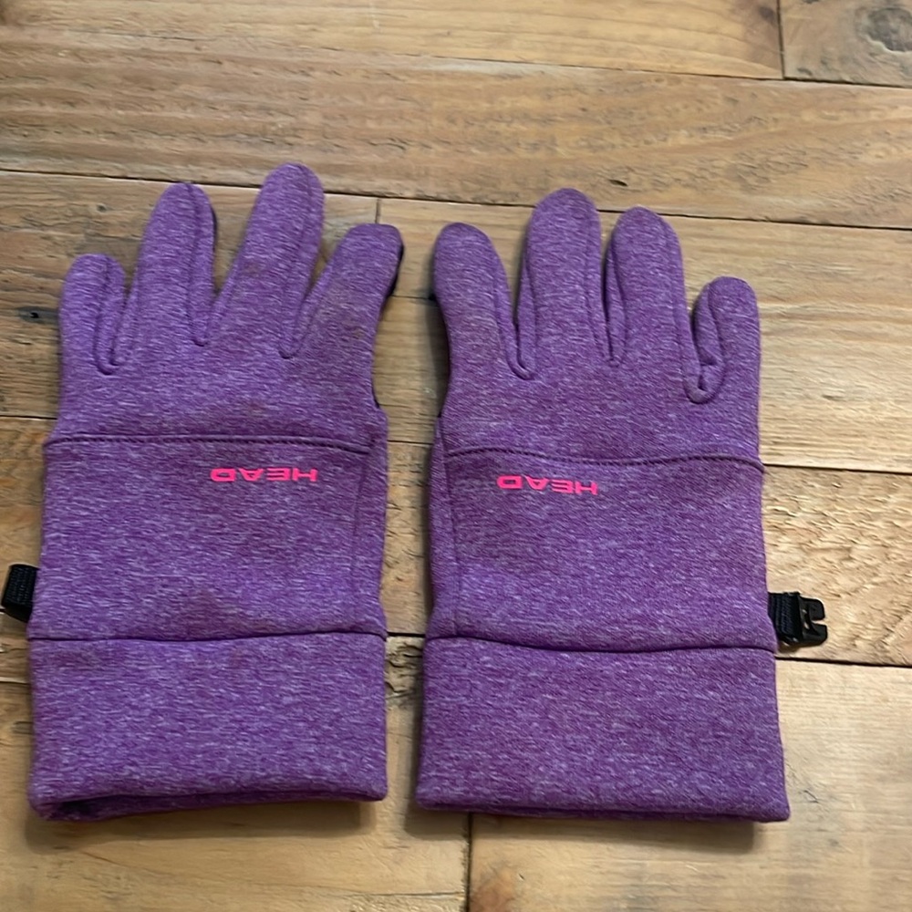 Head tech gloves girls kids size L 10-14 touchscreen